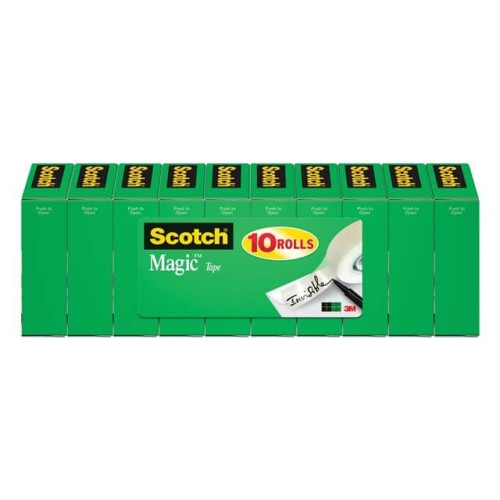 SCOTCH MAGIC TAPE 810S10, 3/4 IN