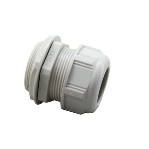 PLAST.CABLE GLAND WITH NUT END G