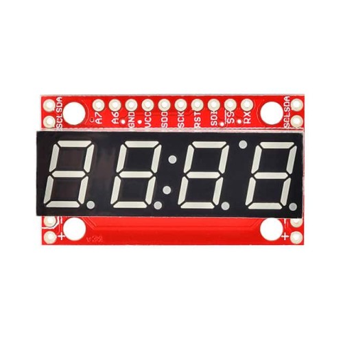 ADDRESS LED 7 SEG I2C BLUE