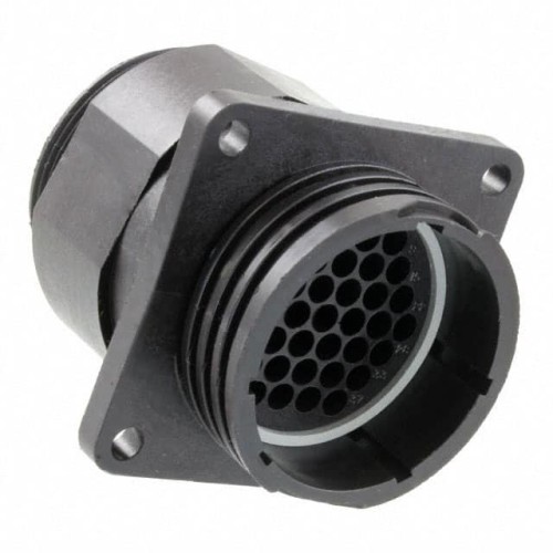 CONN RCPT HSNG MALE 37POS PNL MT