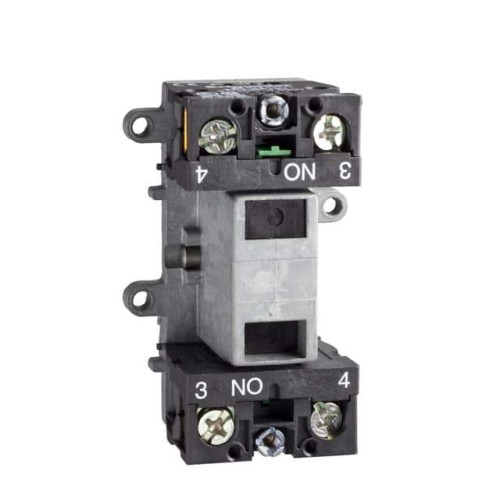 LATCHING CONTACT BLOCK - 2 NO -