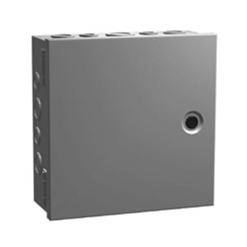 BOX STEEL GRAY 8"L X 8"W