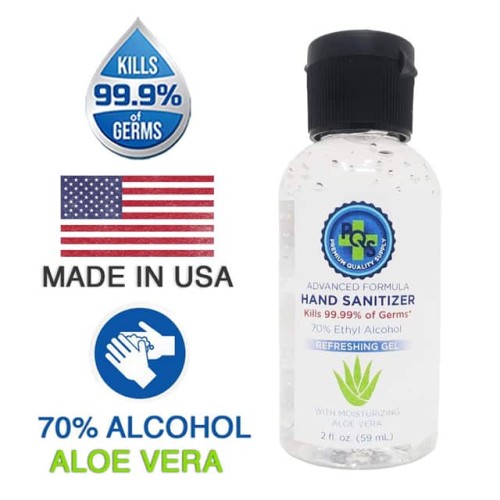 2OZ. HAND SANITIZER W/ FLIP CAP
