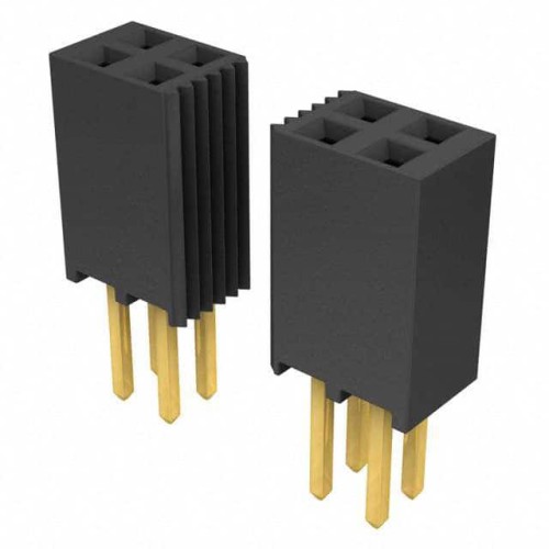 CONN RCPT 12POS 0.1 GOLD PCB