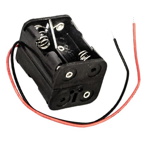 BATT HOLDER N 1 CELL WIRE LEADS