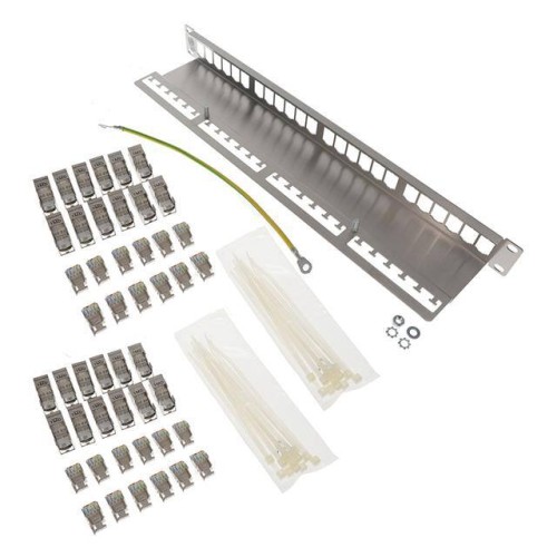 PATCH PANEL, E-DAT 24X8(8) 1RU C