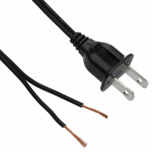 CORD 18AWG 1-15P POLRZD - CBL 9'