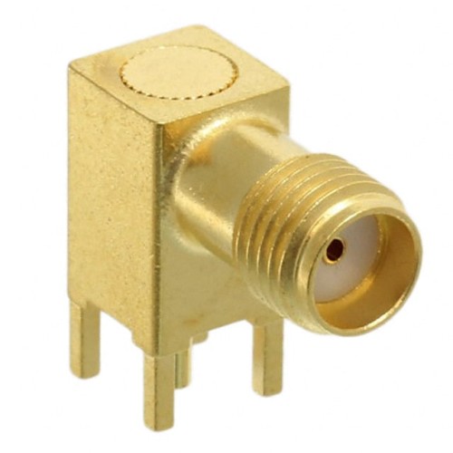 CONN SMA RCPT R/A 50 OHM PCB