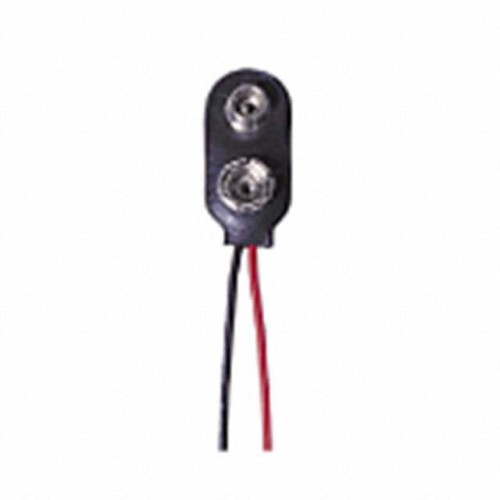 BATT CONN SNAP 9V 1 CEL 4" LEADS