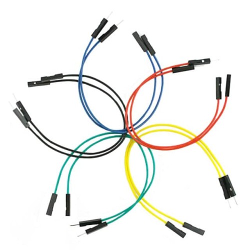 JUMPER WIRE M/F 6" 10PCS
