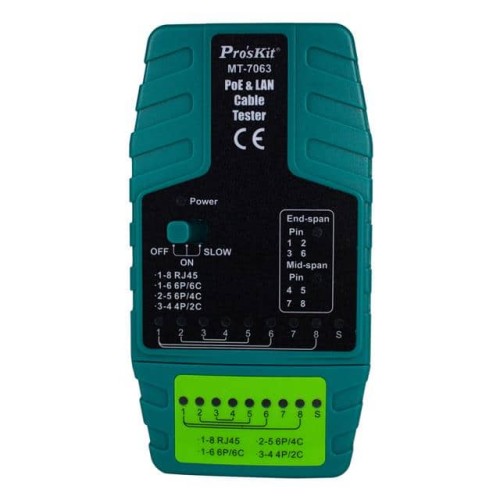 POE & LAN CABLE TESTER