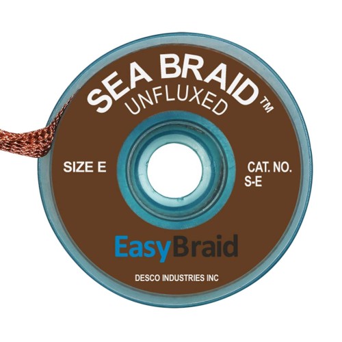 DESOLDR BRAID UNFLUX 0.125" 500'