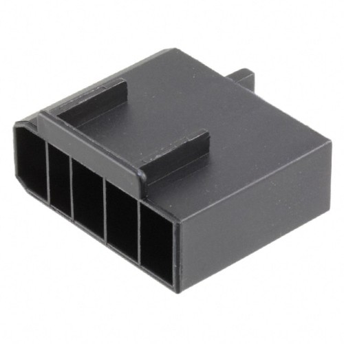 CONN RCPT HSG 0.25 4POS BLACK