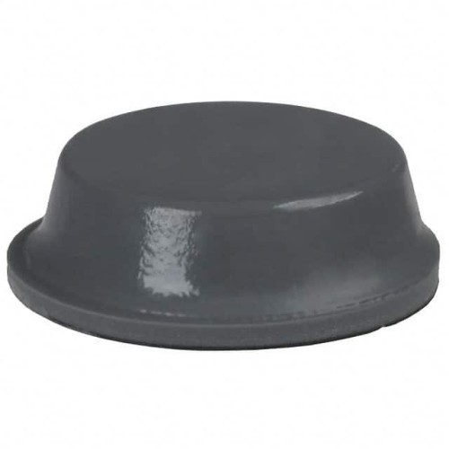 BUMPER CYLINDRICAL 0.5" DIA GRY