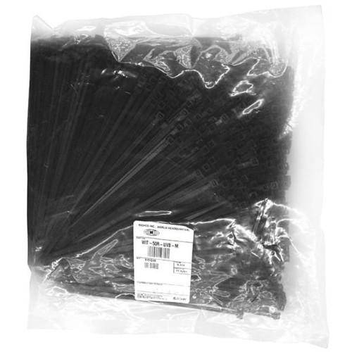 CBL TIE LOCKING BLACK 50LBS 8"