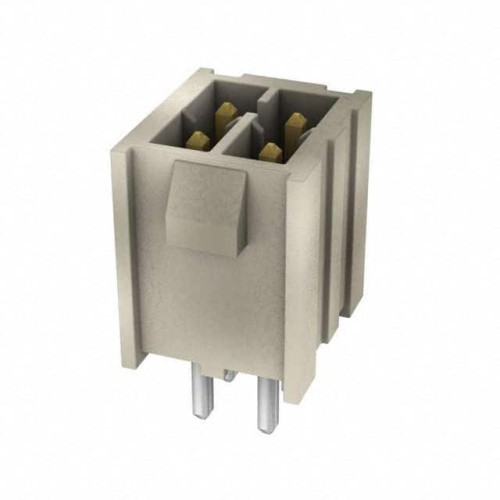CONN HEADER VERT 4POS 2.54MM