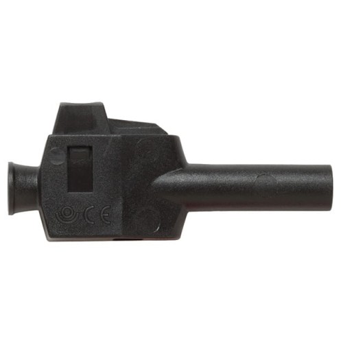 CONN BANANA PLUG SLDRLESS BLACK