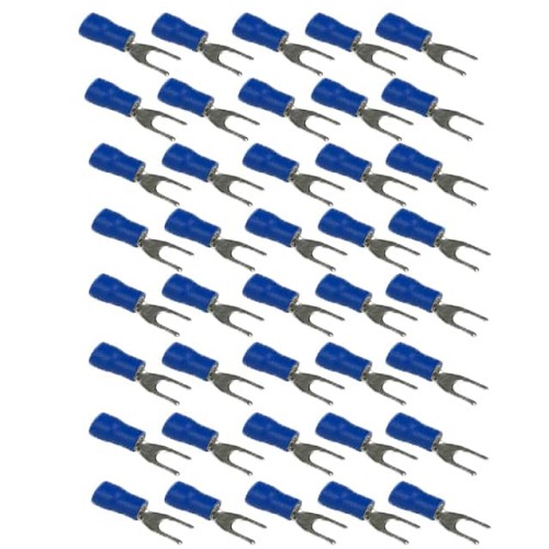 FORK TERMINALS, PVC INSULATED, 1