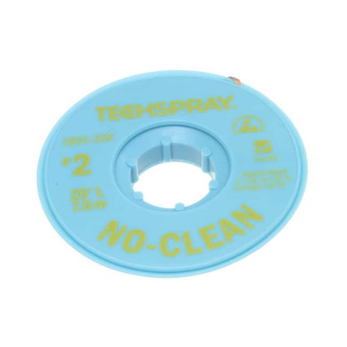 DESOLDER BRAID NO-CLN 0.055" 25'