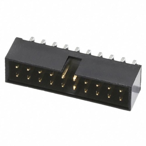 CONN HEADER R/A 20POS 2MM