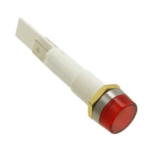 LAMP NEON PNL MNT 125V RED