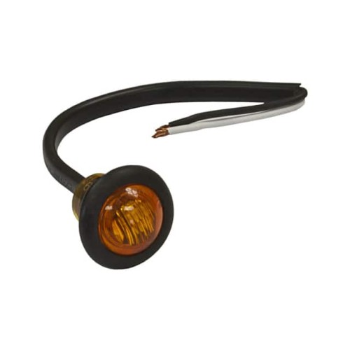 3/4" ROUND 3 LED MARKER LIGHT W/