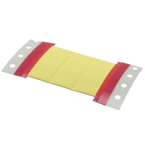 LABEL HEAT SHRINKABL 1X1.97" WHT