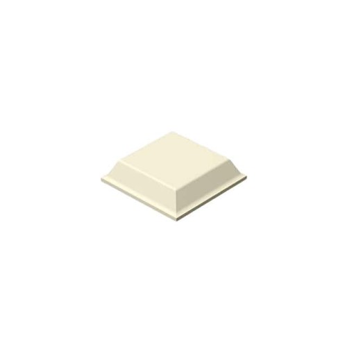 BUMPER SQUARE 0.5"L X 0.5"W WHT