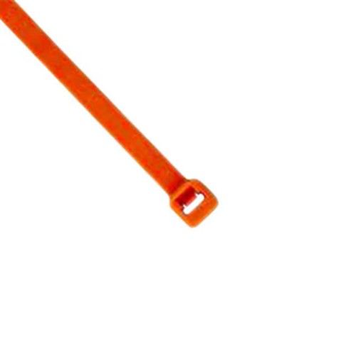CBL TIE LOCKING ORG/FL 18LB 3.9"