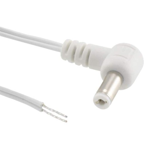 CBL M R/A 2.5MM 6' 24AWG WHT