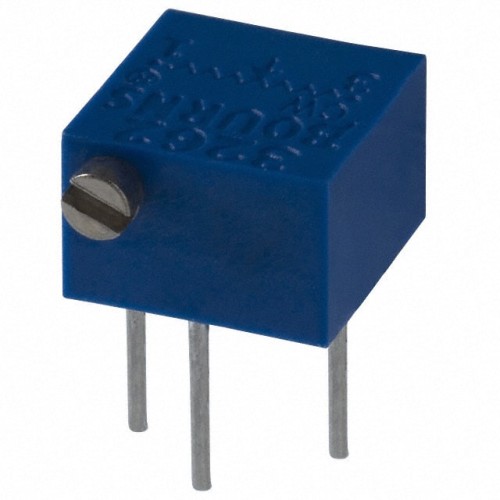 TRIMMER 500K OHM 0.25W PC PIN