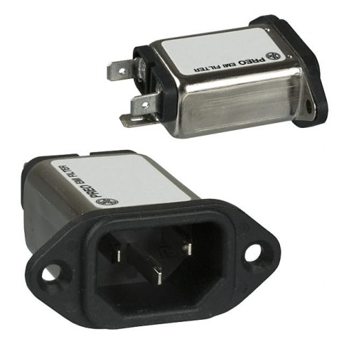 PWR ENT RCPT IEC320-C14 PANEL QC