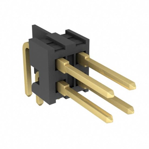 CONN HEADER R/A 4POS 2.54MM