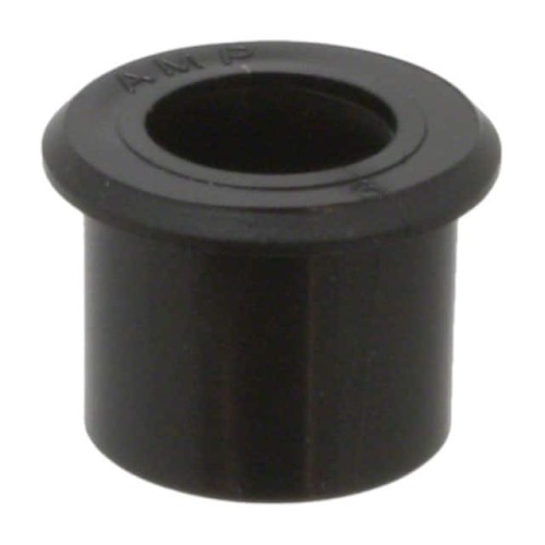 BUSHING SPLIT 0.375" PVC BLACK