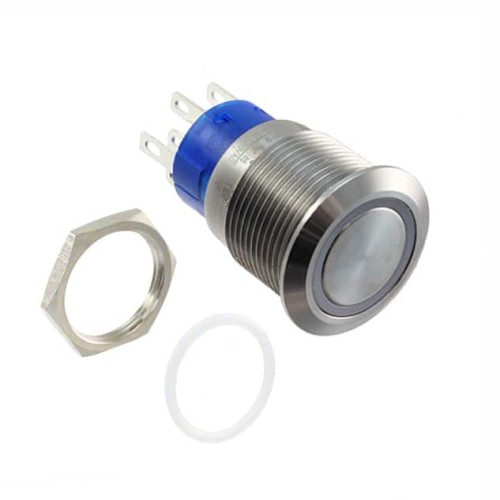 SWITCH PUSHBUTTON SPDT 3A 250V