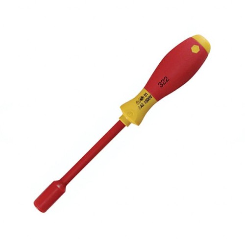 NUT DRIVER HEX SOCKET 12MM 9.57"