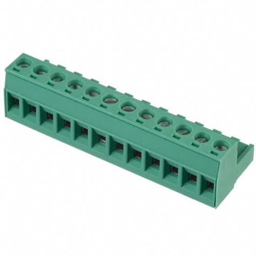 TERM BLOCK PLUG 12POS STR 5.08MM