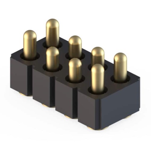 FMLB SPRING-LOADED CONN, SMT DOU