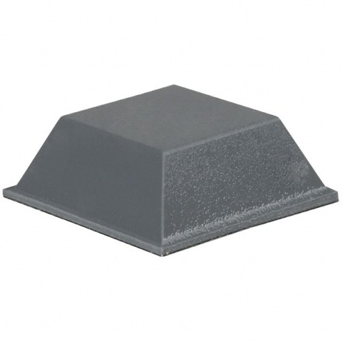 BUMPER SQU 0.812"L X 0.812"W GRY