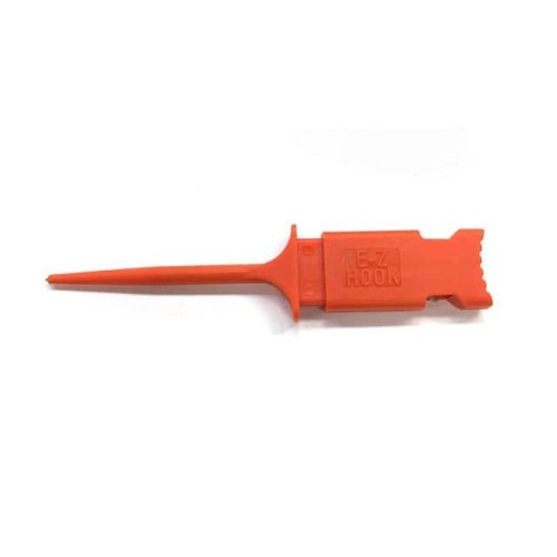 MICRO-HOOK ORANGE 0.025" SQ PINS