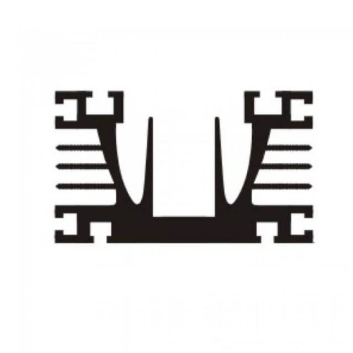 EXTRUDED HEATSINK 122.5X200MM