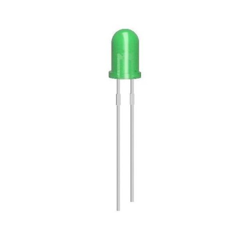 LED GREEN DIFF 5MM T1 3/4 TH
