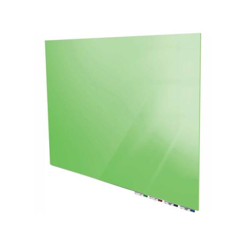 ARIA 5'W X 4'H MAGNETIC GLASS WH