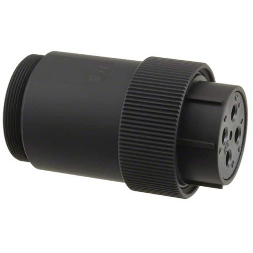 CONN PLUG FMALE 4P SOLDER CUP