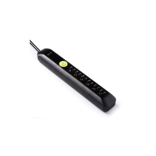 Surge Protector, 6 Outlet Black
