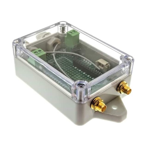 CASE ABS GRY/CLR 4.630LX2.283W