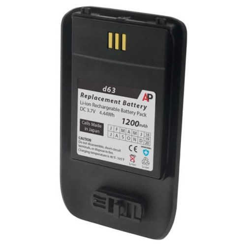 Ascom d63 Phone Black Battery