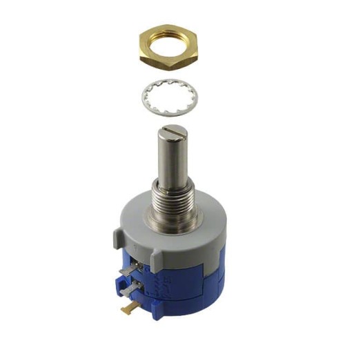 POT 2K OHM 2W WIREWOUND LINEAR