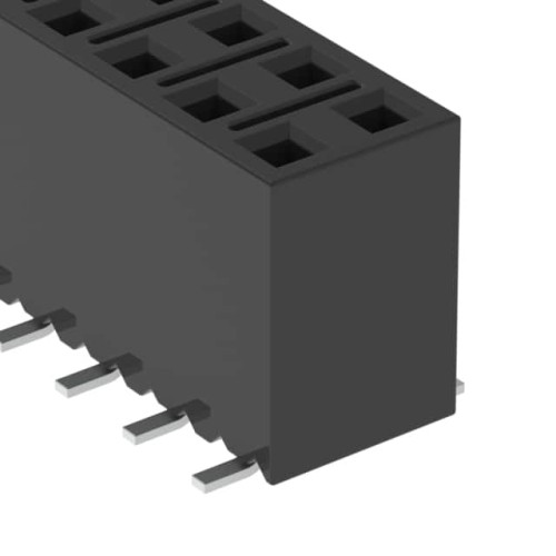 CONN RCPT 50POS 0.1 GOLD SMD