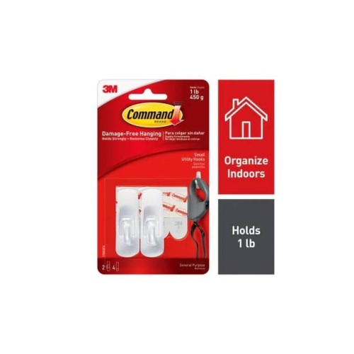 COMMAND SMALL UTILITY HOOKS